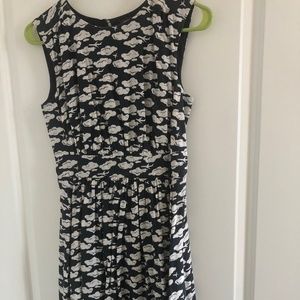 Modcloth Emily & Fin Too Much Fun Planes Cotton Dress